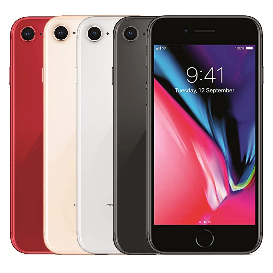 Apple iPhone 8 64GB 128GB 256GB alle Farben - iOS Smartphone - Stark Gebraucht - Bild 1 von 1