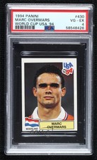 1994 World Cup Album Stickers International Version 444 Black Back Marc Overmars