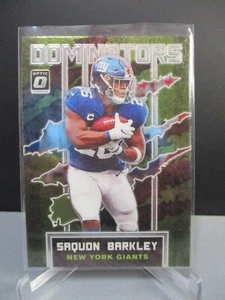 2020 Donruss Optic Dominators Saquon Barkley DM-SB Insert - New York Giants - Picture 1 of 2