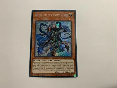 YUGIOH! Weiser Mit Den Blauen Augen BLLR-DE055 Secret Rare 1.Aufl NM - Bild 1 von 2