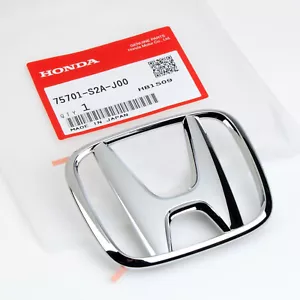Insignia original emblema trasero H 75701-S2A-J00 Honda JDM FABRICANTE DE EQUIPOS ORIGINALES S2000 AP1.5 AP2 - Imagen 1 de 2