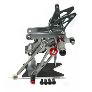 Rear set Foot pegs For Aprilia RSV4 (Factory/R)APRC ABS/TUONO V4R APRC 2013-2016 - Picture 1 of 10