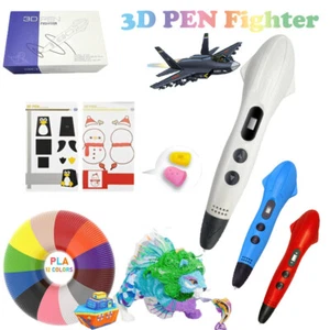 3D Printing Fighter Pen Set Doodle Printer Drawing 12 Colours PLA Filament - Picture 1 of 16
