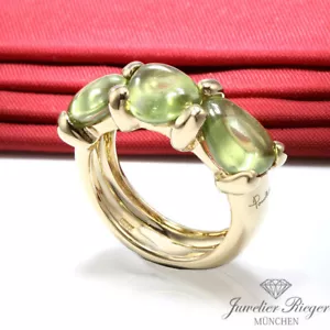 Pomellato Ring Sassi Gelbgold 750 Peridot Größe 55 Gold Damen - Bild 1 von 4