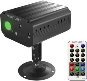 Disco Lichter, Sound aktiviert Party Lichter LED Bühnenbeleuchtung 6 Farben 24 - Bild 1 von 7