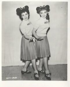 Photo Mickey Mouse Club Mouseketeers Annette funicelle Doreen Tracy vintage 8x10