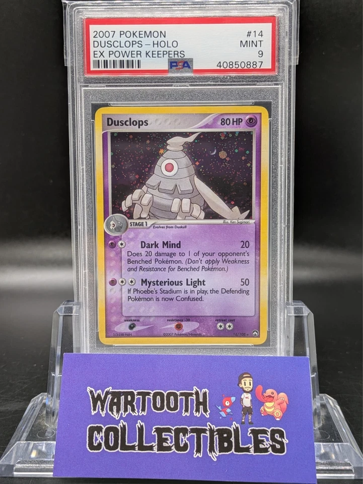 2007 Pokemon EX Power Keepers Dusclops Holo #14 PSA 9 Mint Theme Deck Exclusive! - Image 1 of 1