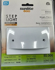 SUNLITE LED STEP LIGHT #89041 LFX/SL/H/3W/30K 3.5W - Picture 1 of 2
