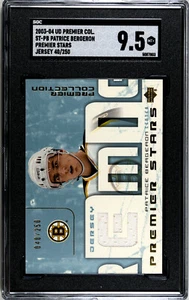 JERSEY NOVATO PATRICE BERGERON + 9.5 2003-04 UD PREMIER COLLECTION radiocontrol /250 - Imagen 1 de 2