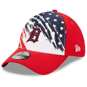 Detroit Tigers New Era 2022 4th of July 39THIRTY Flex Hat Cap Men's MLB Det New - Picture 1 of 10