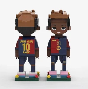 BLOCKEM’ #1: Lamine - 3D Printed Barcelona Fútbol Player Constructable Figure - Imagen 1 de 3