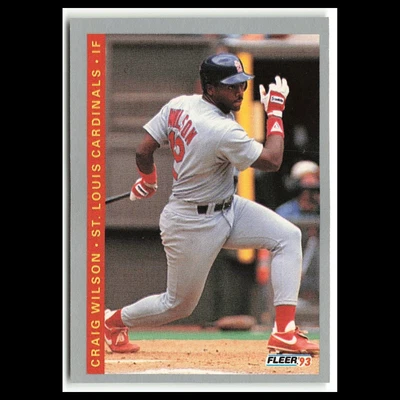 Craig Wilson #516 1993 Fleer St. Louis Cardinals Baseball Card MLB NM - Изображение 1 из 3