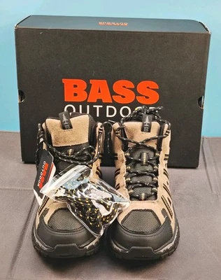 Bass Outdoor Peak Hiker 2 Mid Womens Boots Size 9M Taupe - Image 1 of 4