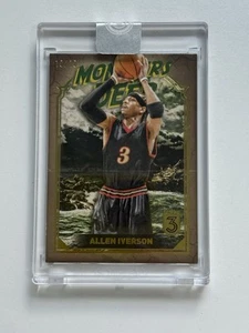 2024 Topps 3 Allen Iverson Monstruos del Oro Profundo/10 Sellado de Fábrica - Imagen 1 de 2