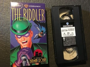 The Adventures Of Batman Robin The Riddler VHS - Foto 1 di 3