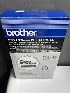 Brother Therma Plus Fax Paper 2 Rolls 6890 8-1/2" x 98FT - New Old Stock - Picture 1 of 5
