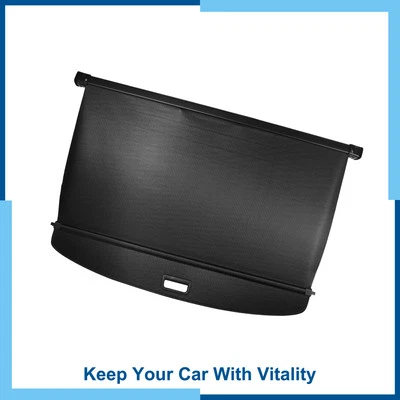 1Pc Retractable Cargo Cover for Toyota RAV4 SUV Rear Trunk Shielding Shade Black - Image 1 of 4