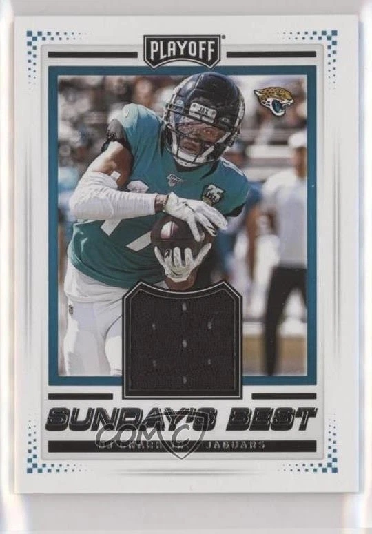 2020 Panini Playoff Sunday's Best Relics DJ Chark Jr #SB-DC - Image 1 of 2