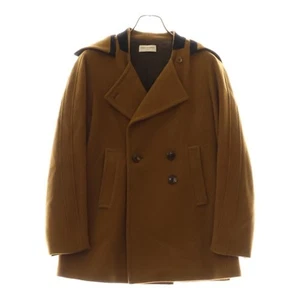 DRIES VAN NOTEN Dris Double Balmain Wool P Coat Brown Used 90e208add3e57eed7713e - Picture 1 of 8