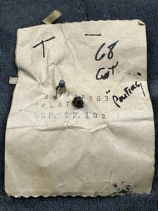 NOS 1968 PONTIAC Catalina Tail Panel Chrome Letter "T" Emblem 7732263 - Bild 1 von 2