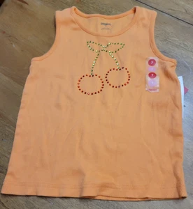Gymboree Cherry Baby Orange Tank Top, Size 7, NWT, 2008 - Picture 1 of 1