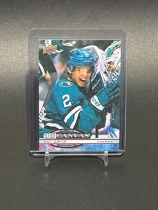 2025-26 Upper Deck Series 1 #C43 Will Smith UD Canvas San Jose Sharks - Picture 1 of 2