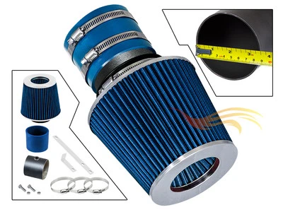 Kit de admisión de aire Ram XYZ RW AZUL + filtro para Kia Optima 2001-2006 2,4 L 2,5 L 2,7 L Foto 1 de 2