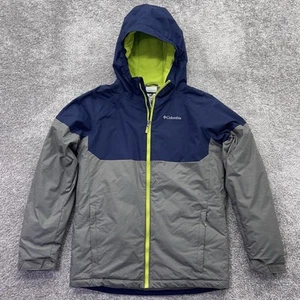 Columbia Jacket Youth XL 18 20 Alpine Action II Colorblock Ski Gray Blue 1863421 - Picture 1 of 14
