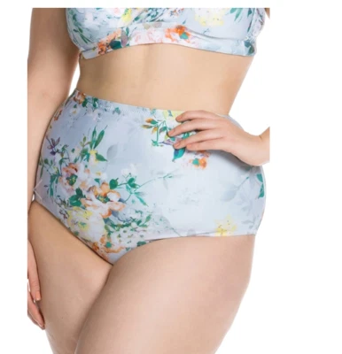 Becca ETC Femme Flora Vintage Bikini Bottom Multi Plus Size XL 4749 - Image 1 of 2