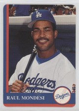 1997 Mother's Cookies Los Angeles Dodgers Stadium Giveaway Raul Mondesi #4
