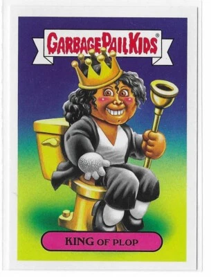 2017 Topps GPK Garbage Pail Kids Battle Of The Bands POP King Of Plop 1b BOTB — 第 1/2 张图片