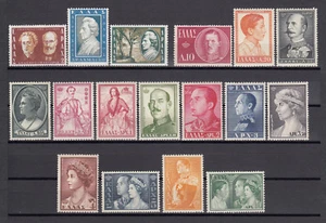 GRIECHENLAND 1957 SG 761/3, 764/77 MNH - Bild 1 von 2