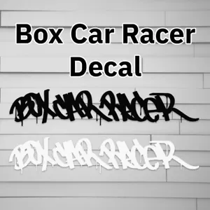 Box Car Racer Decal Sticker Blink 182 Punk Rock Blink-182 - Picture 1 of 4