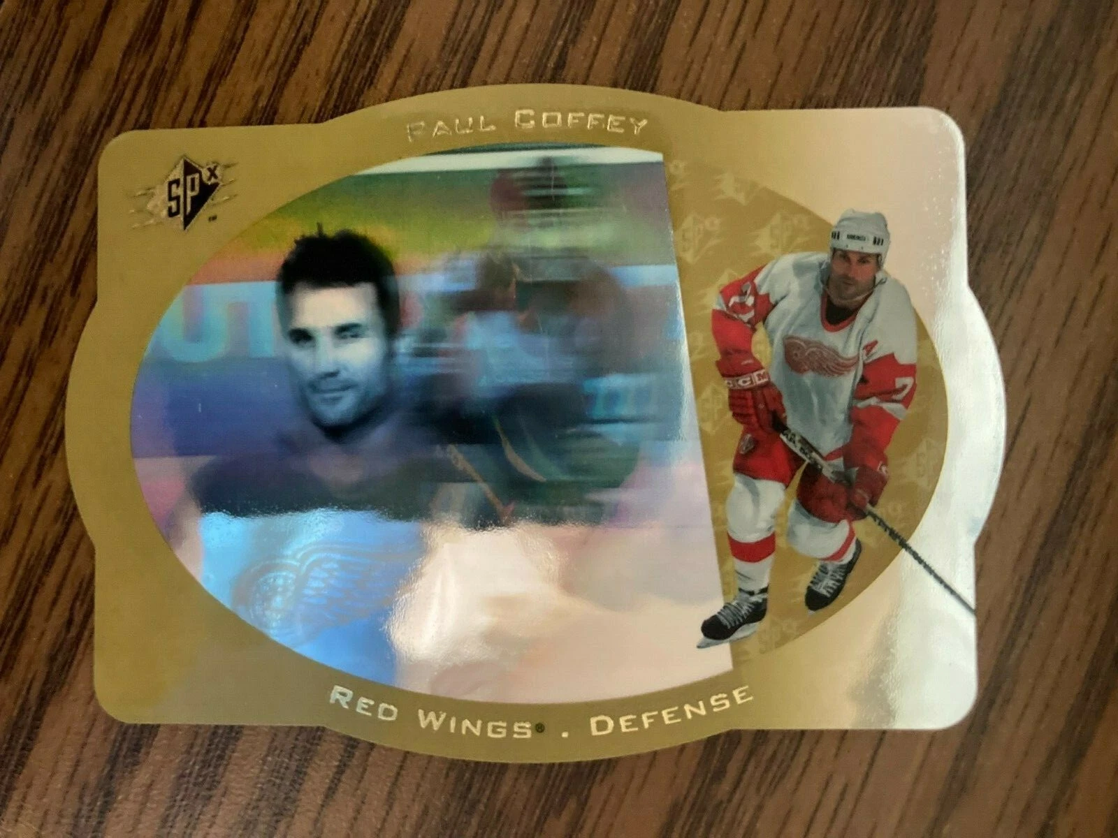1996-97 Upper Deck SPx Gold Parallel #15 Paul Coffey Detroit Red Wings NrMt