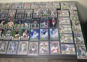 2023 Bowman Baseball Topps MEGA BOX MOJO CHROME LUNAR REFRACTORS (YOU PICK)