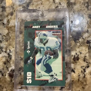 Barry Sanders SB Pro Line II Intense SPRINT PHONE CARD #7 $10 - Picture 1 of 2