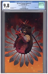 The Sav Savage Samurai #1 CGC 9.8 J&J Comics Virgin Variant Javan Jordan LTD 100 - Picture 1 of 2