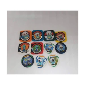 Oshawott Dewott Samurott set Tretta Japanese Arcade Token Coin Pokemon Battrio - Picture 1 of 5