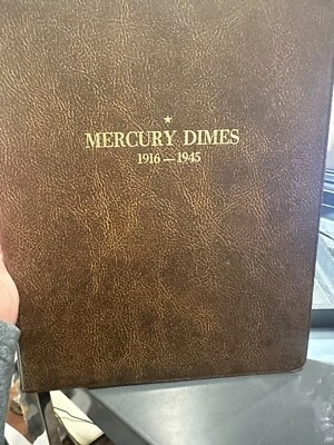 HARCO Coinmaster Album - Mercury Dimes 1916 - 1945 Pre-Owned  No Coins - Image 1 of 4
