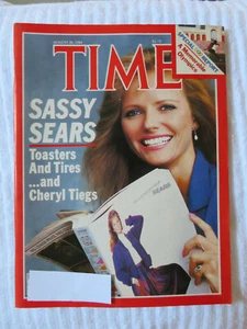 TIME MAGAZINE AUGUST 1984 SEARS AND CHERYL TIEGS - Imagen 1 de 1