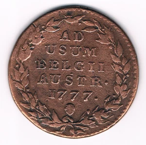 2 Oord/Liard 1777 Maria Theresa Austrian Netherlands Brussel - Bild 1 von 2