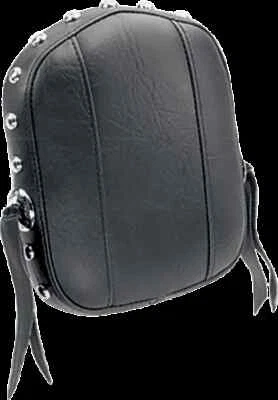 Mustang Black Studded Sissy Bar Pad 7.5x9 Electra Glide Ultra Classic 89-15 - Image 1 of 4