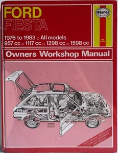 Haynes - Ford Fiesta / 1976A 1983 / Todo Modelos Propietario Taller Manual - - Imagen 1 de 7