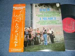 IMUSICI BACH Japan 1975 SFX-8695 NM LP+Obi TRIPLE CONCERTO - Imagen 1 de 5