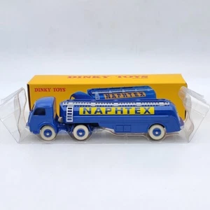 Atlas Dinky Toys 32CB Tracteur Panhard AVEC SEMI-Remorque Citerne "NAPHTEX" - Picture 1 of 7