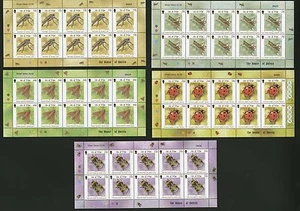 Isle of Man 2001 Scott # 895-899 Mint Never Hinged Souvenir Sheet Set - Picture 1 of 1