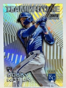 Bobby Witt Jr. 2022 Stadium Club Chrome  Team of the Future RC #TOF-7