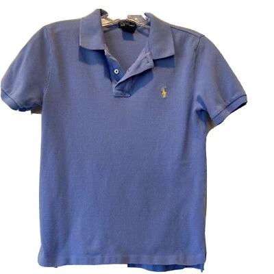 Polo Ralph Lauren Shirt - Boys Medium (10-12) Solid Blue - Image 1 of 3