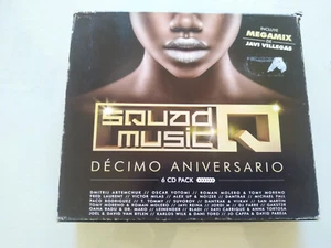 Squad Music Decimo Aniversario Javi Villegas Megamix DJ Techno - 6 x CD Am - Imagen 1 de 7