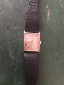 Oris Chrome Cases Art Deco Style Watch Circa 1939-1940 - Picture 1 of 7